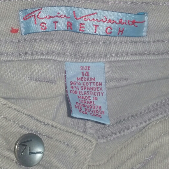 Gloria Vanderbilt Ladies Stretch Jeans Sz 14 - Picture 3 of 4
